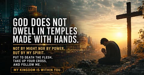 Prophecy News - 'I dwell Not in Temples made with hands - Artificial Int