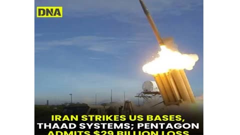 Iran damages US bases, Pentagon admits $29 billion loss