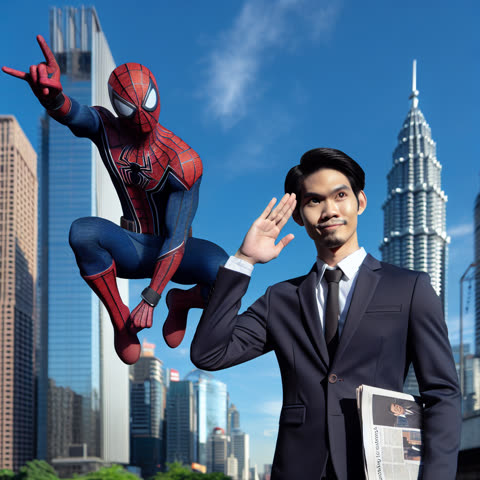 Spiderman in Dallas
