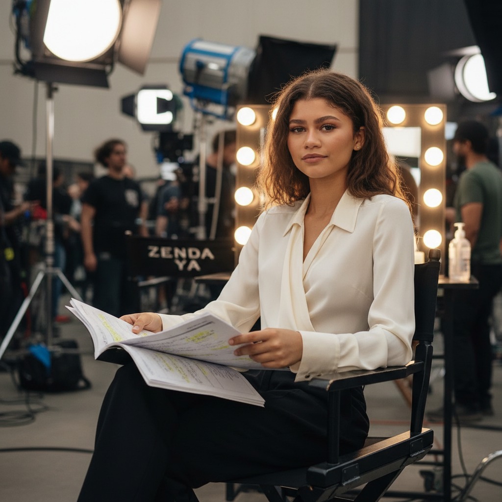 Zendaya Between Takes