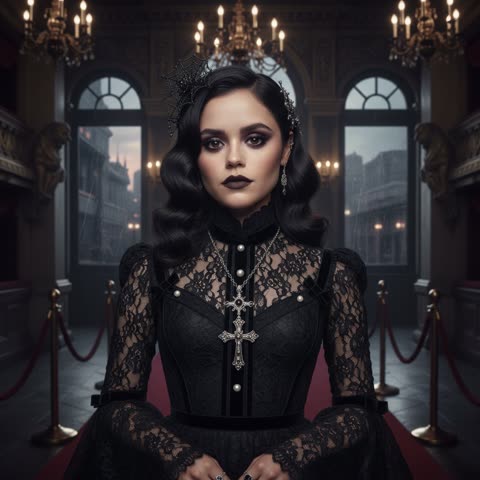 Jenna Ortega: The Look Does The Work