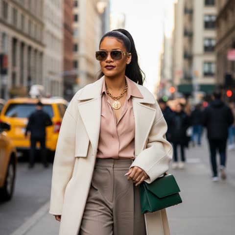 Rihanna's latest look