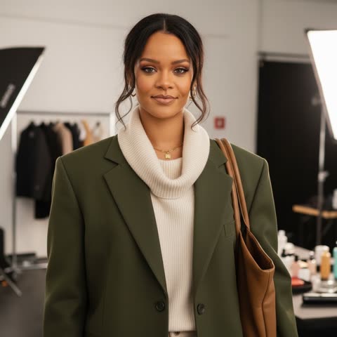Rihanna's new look