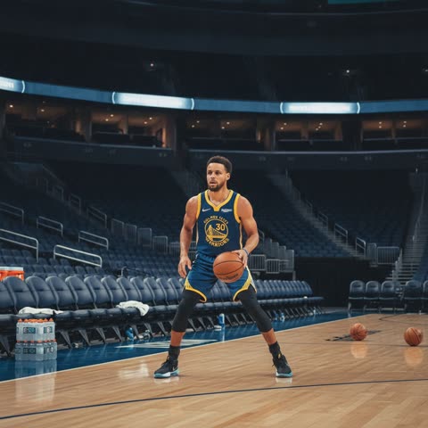 Steph Curry's pre-game ritual