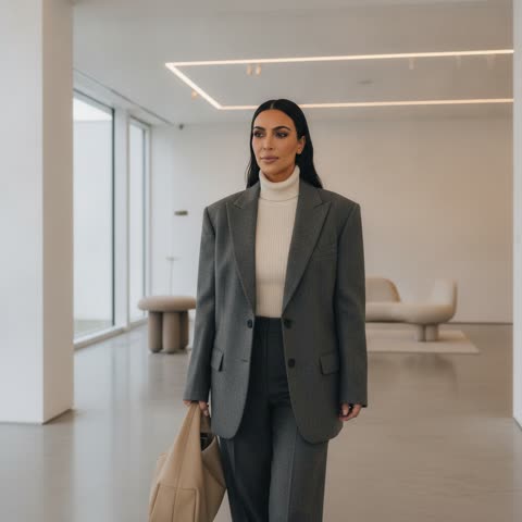 Kim Kardashian's business showroom tour