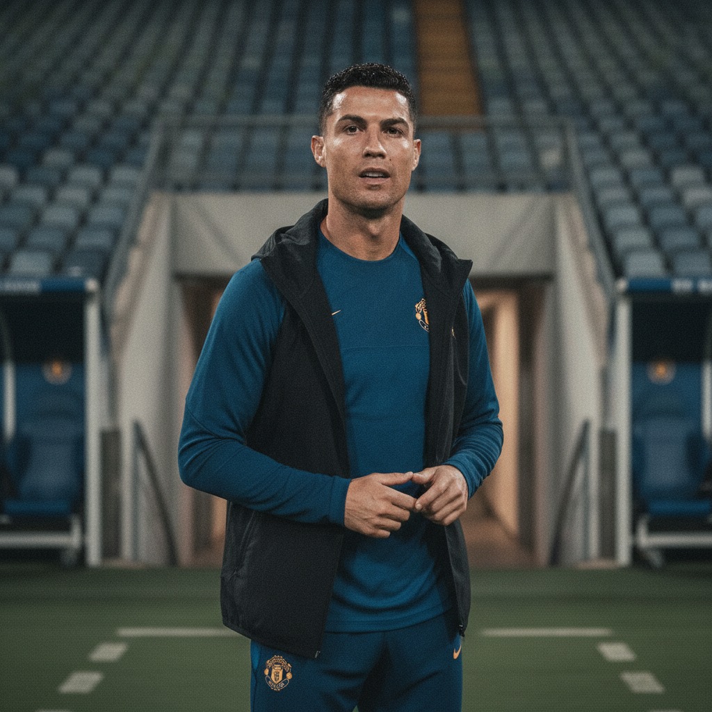 Ronaldo after media training