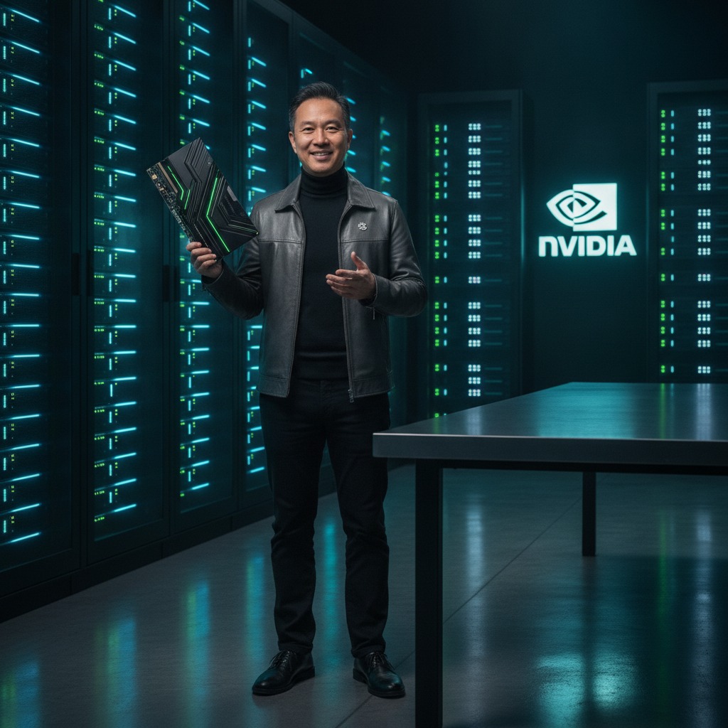 Jensen Huang unveils new tech
