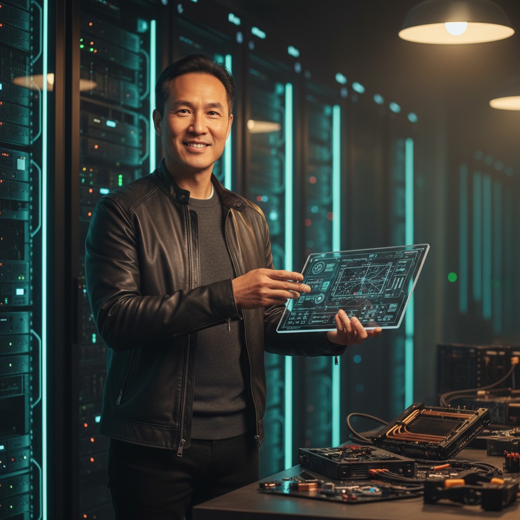 Jensen Huang's product briefing