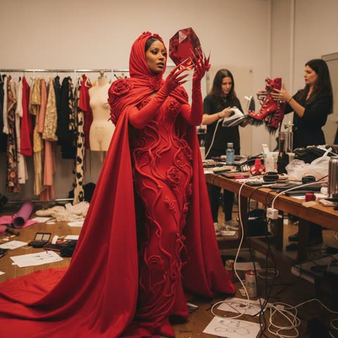 Doja Cat's red carpet vibe check