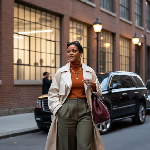 Rihanna's new look