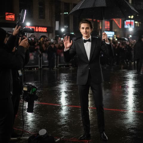 Timothée Chalamet's latest premiere