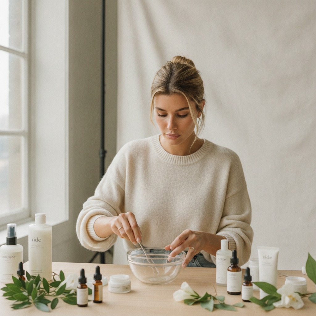 Hailey Bieber's skincare routine