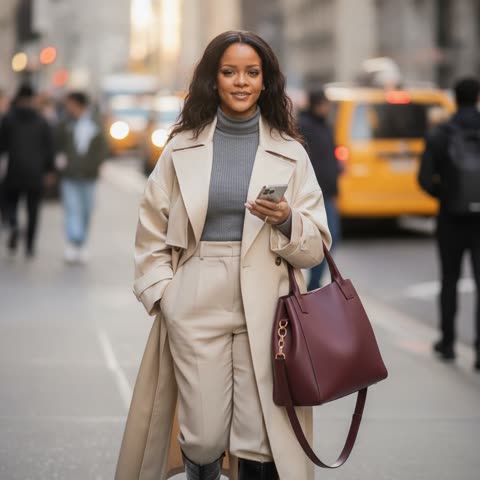 Rihanna's new look after shoot
