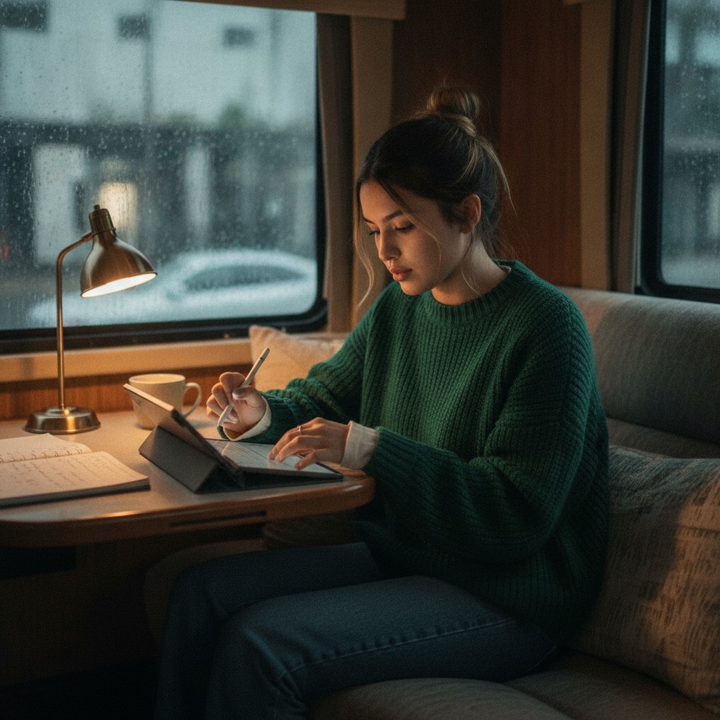 Olivia Rodrigo's tour bus lyrics