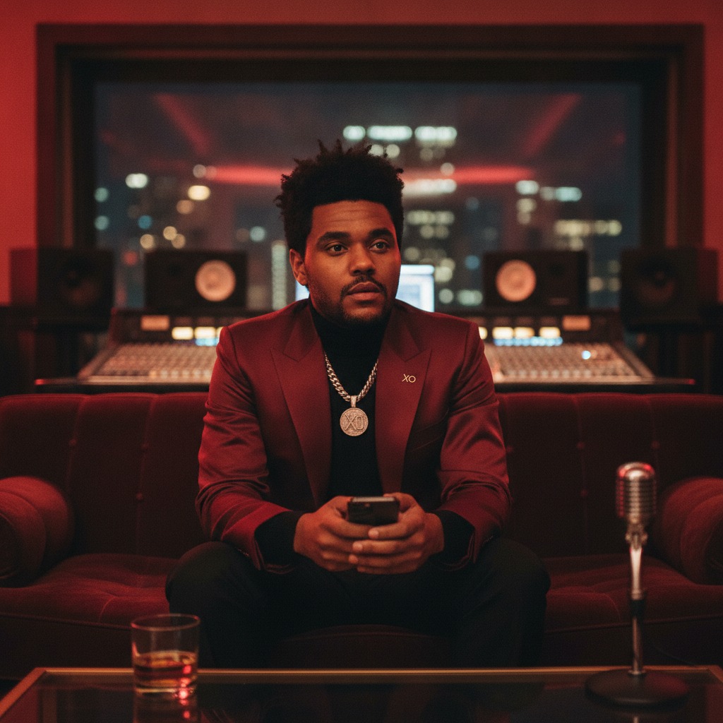 The Weeknd's late night session