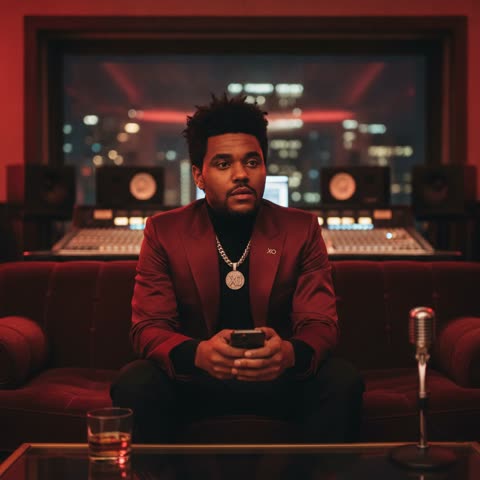 The Weeknd's late night session