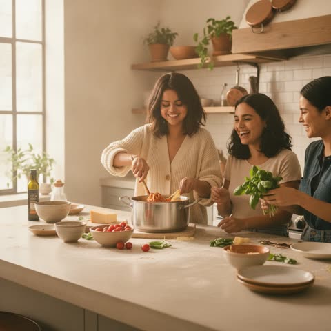 Selena Gomez shares a moment