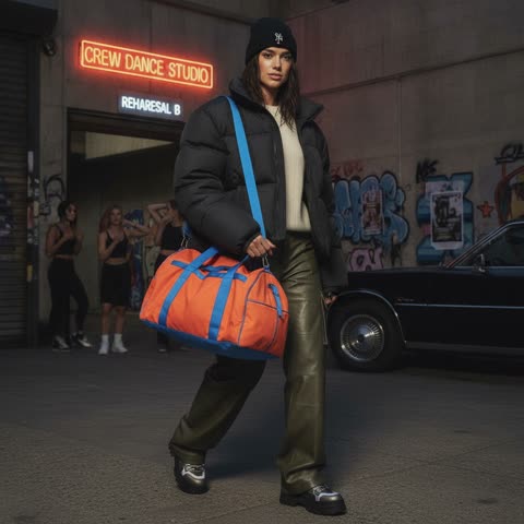 Dua Lipa's bold streetwear style