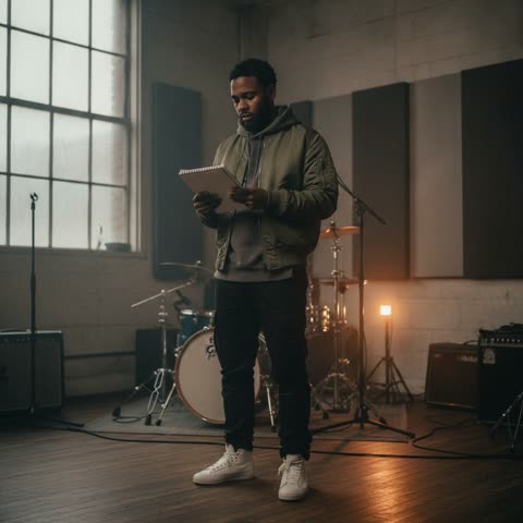 Kendrick Lamar rehearsals