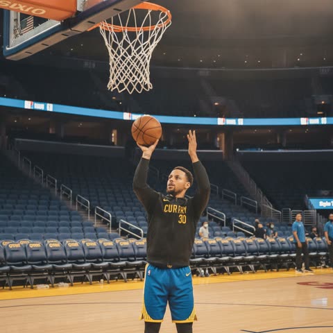 Steph Curry's pre-game ritual