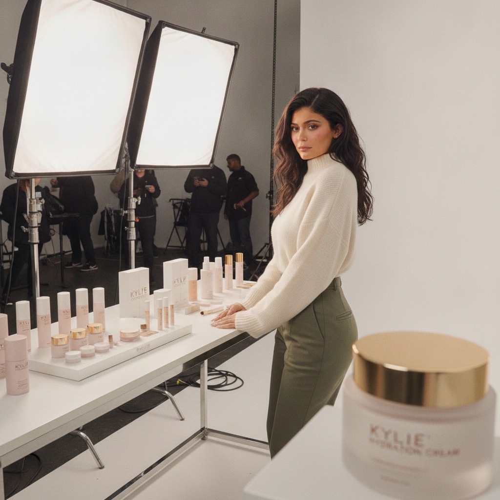Kylie Jenner shares her new beauty launch