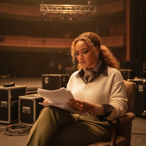 Beyoncé's stage notes